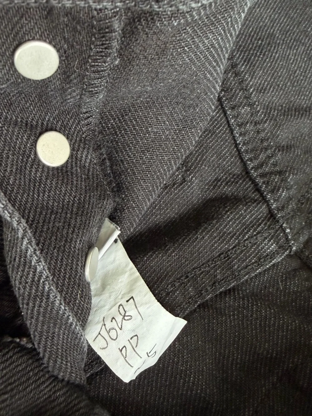 PacSun Black High-Rise Button-Fly Jeans - Picture 4 of 6